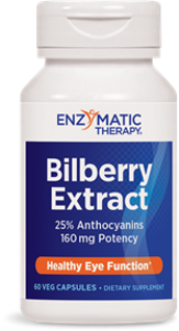 Bilberry extract helps preserve eyesight and supports healthy eye function..